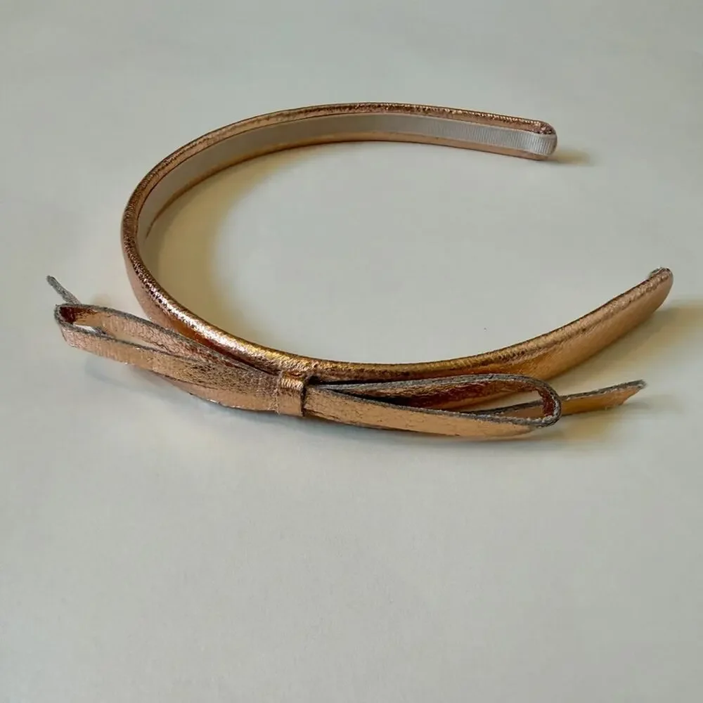 Kids rose gold headband